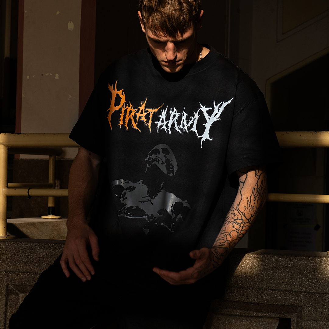 T-shirt Pirat Army - Black